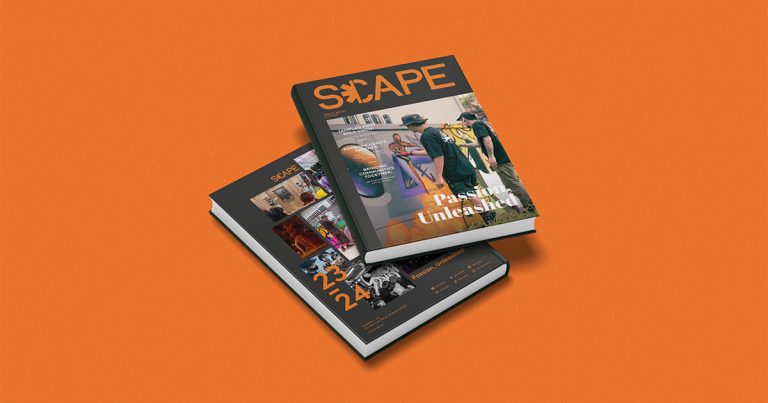 Project Case Study: *Scape Annual Report Design