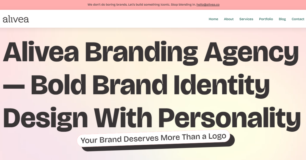Alivea | Branding Agency Singapore | Branding Agency SG | Branding ...