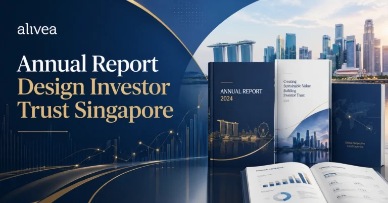 How Annual Report Design Builds Investor Trust in Singapore Companies