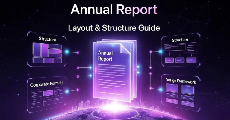 Annual Report Layout & Structure Guide