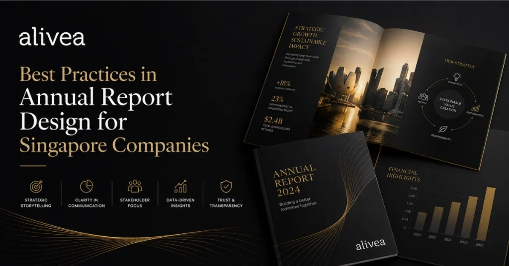 best practices in annual report design for singapore companies