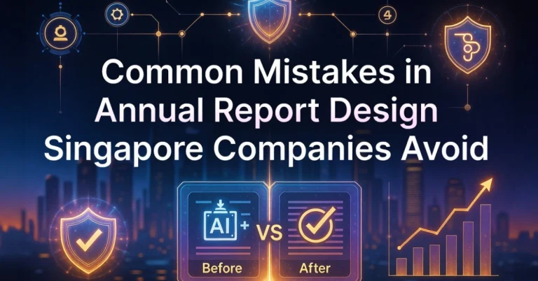 Common Mistakes in Annual Report Design Singapore Companies Avoid
