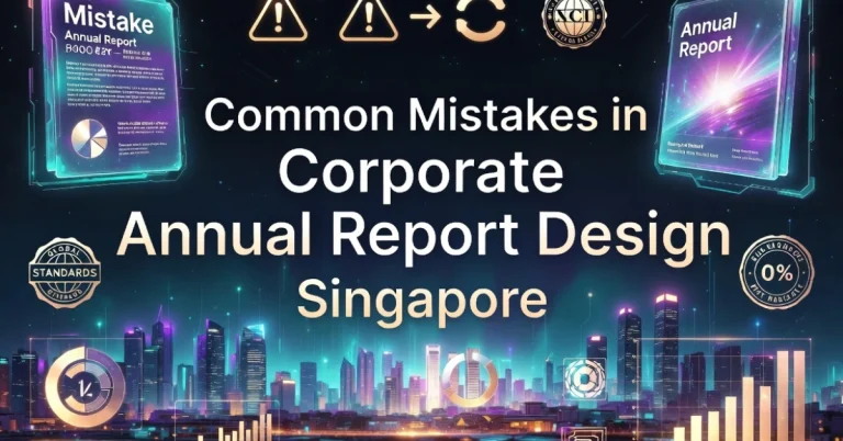 Common Mistakes in Corporate Annual Report Design Singapore