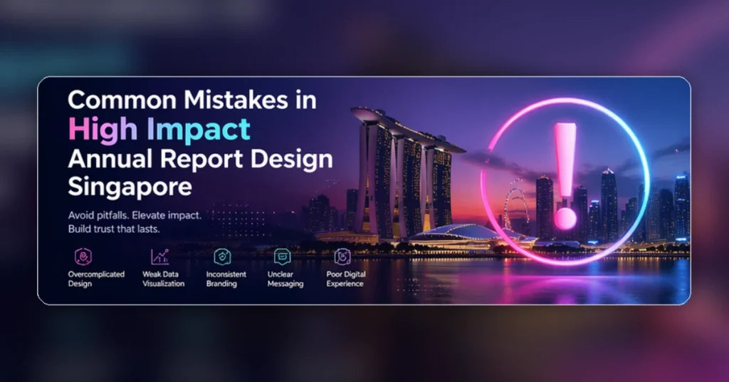common mistakes in high impact annual report design singapore