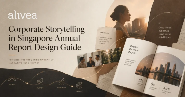 Corporate Storytelling in Singapore Annual Report Design Singapore