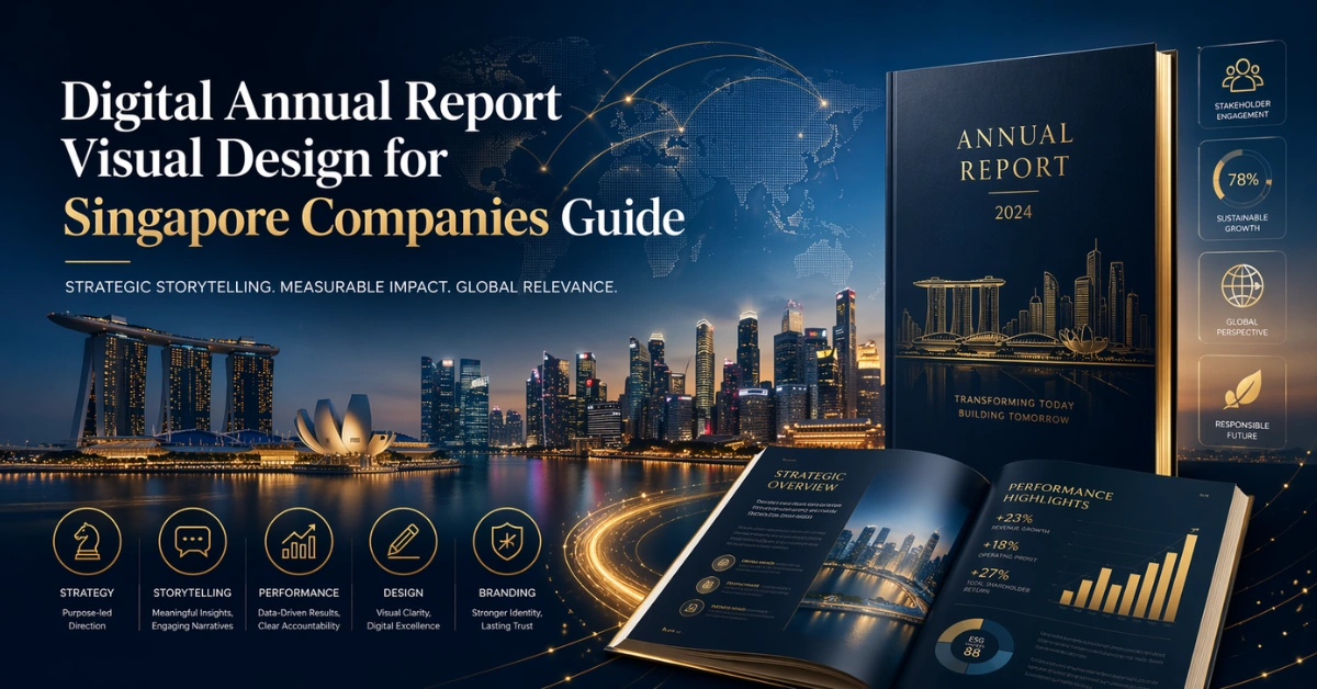 Digital Annual Report Visual Design Singapore