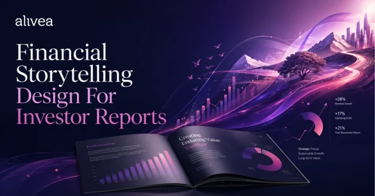 Financial Storytelling Design in Annual Reports for Investor Trust