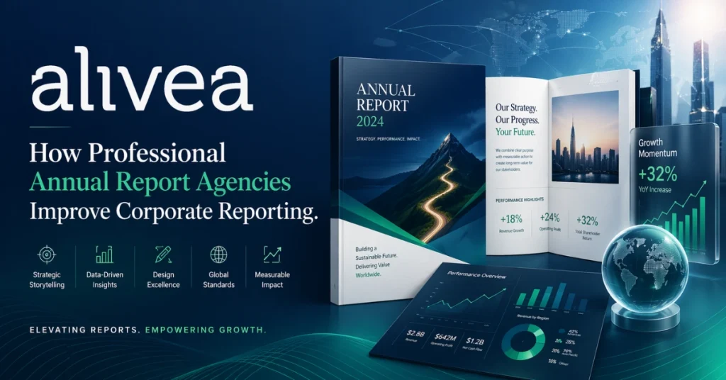 how professional annual report agencies improve corporate reporting
