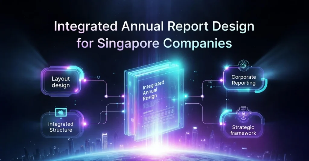 integrated annual report design for singapore companies