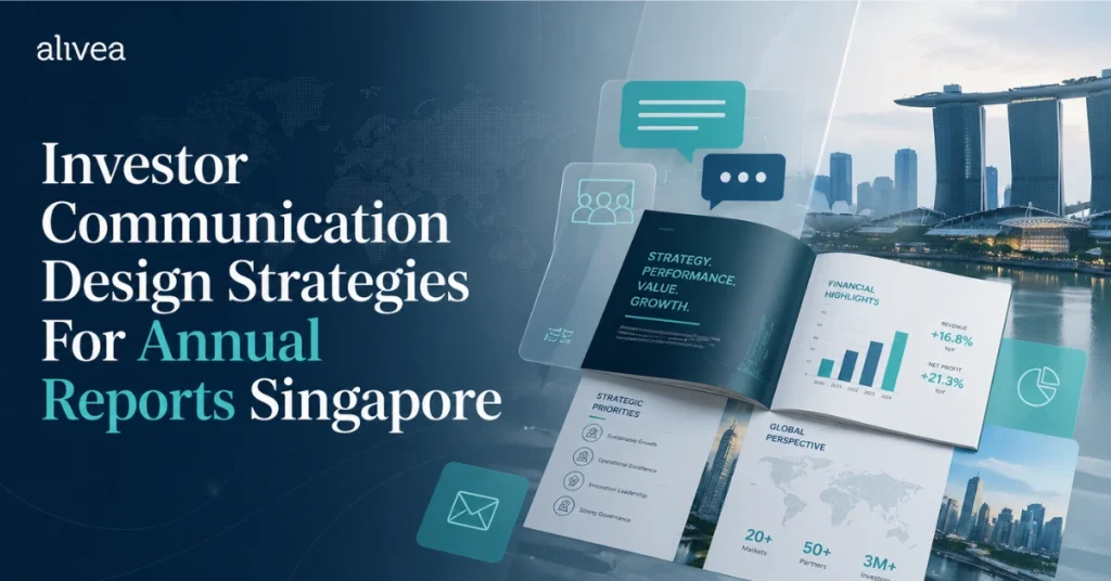 investor communication design strategies for annual reports singapore