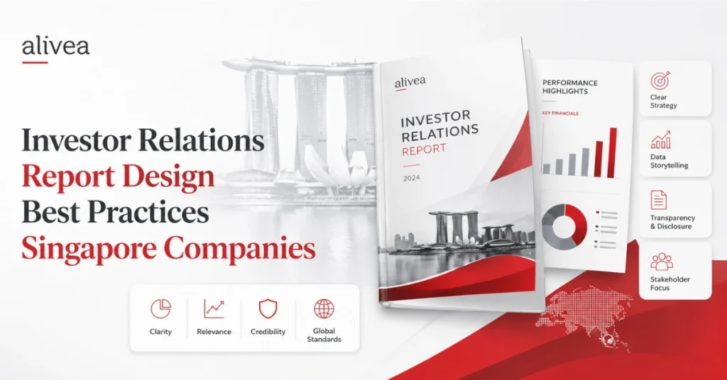 investor relations report design best practices singapore companies