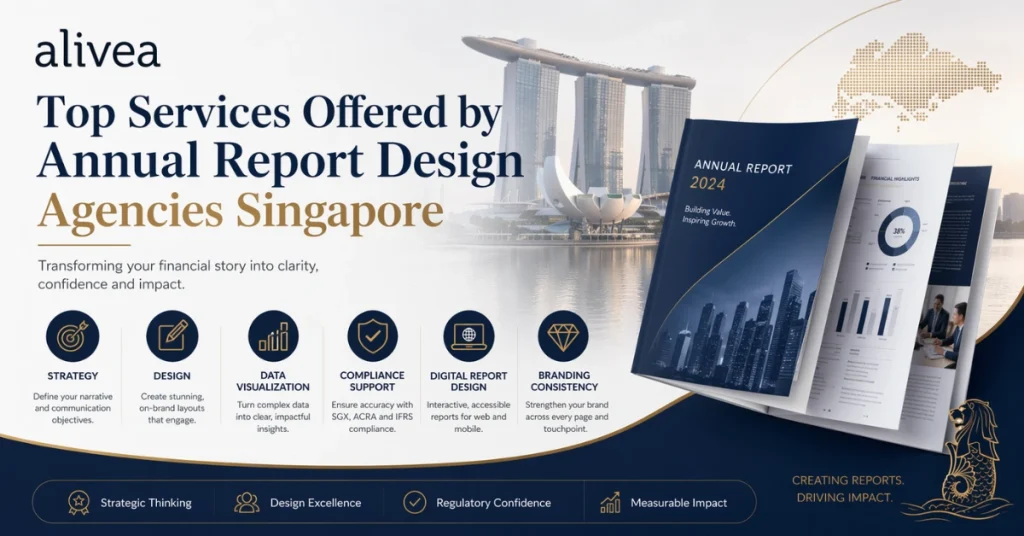top services offered by annual report design agencies singapore