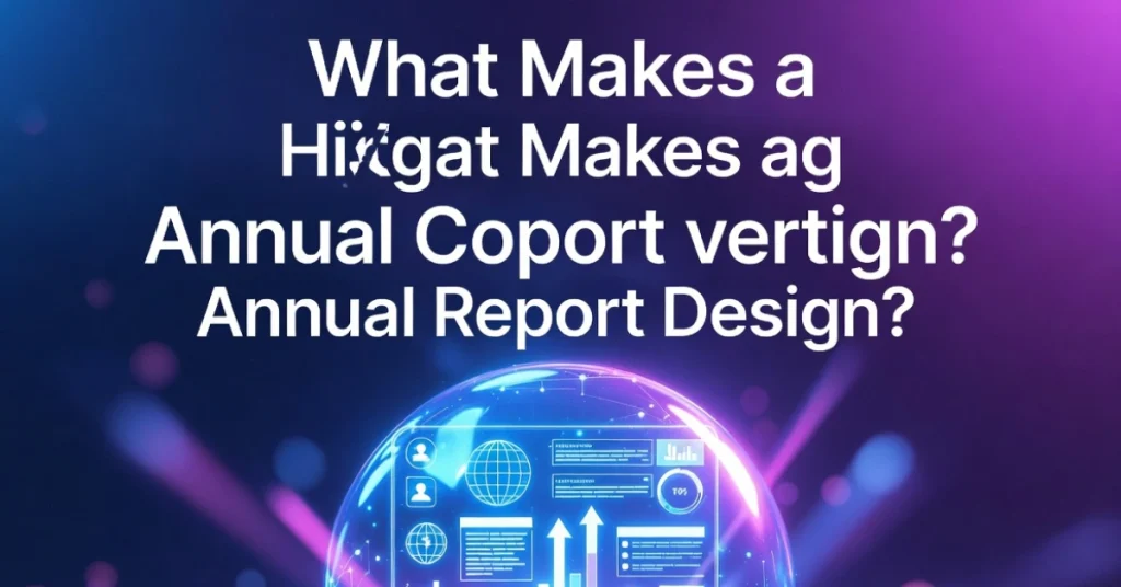 what makes a high-converting annual report design