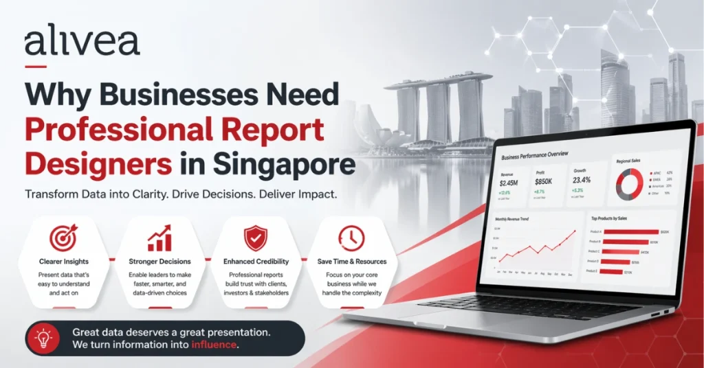 why businesses need professional report designers in singapore