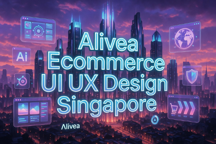 alivea ecommerce ui ux design singapore