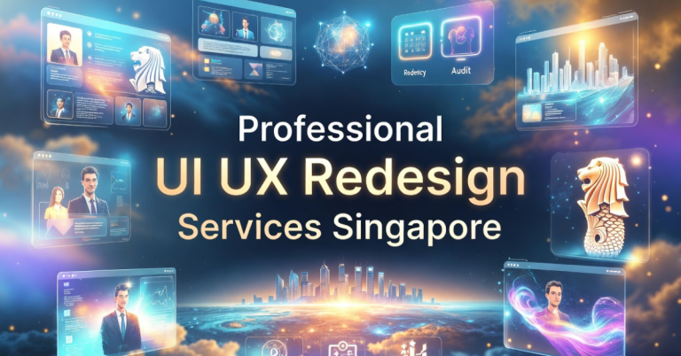 UI UX Redesign Services Singapore for Better User Performance