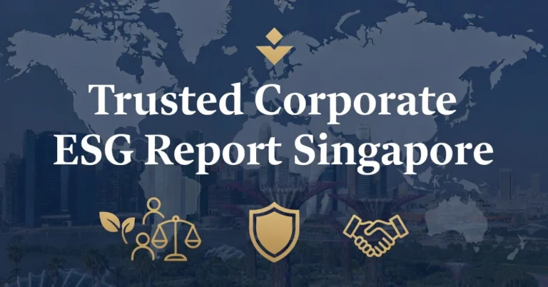 Corporate ESG Report Singapore for Strategic Business Compliance