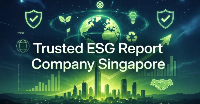 Reliable ESG Report Company Singapore for Business Reporting Needs