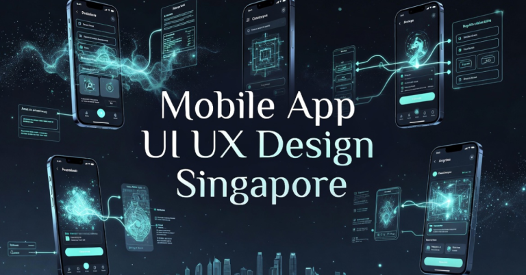 Mobile App UI UX Design Singapore for Seamless User Journeys