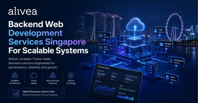 Backend Web Development Services Singapore for Scalable Systems