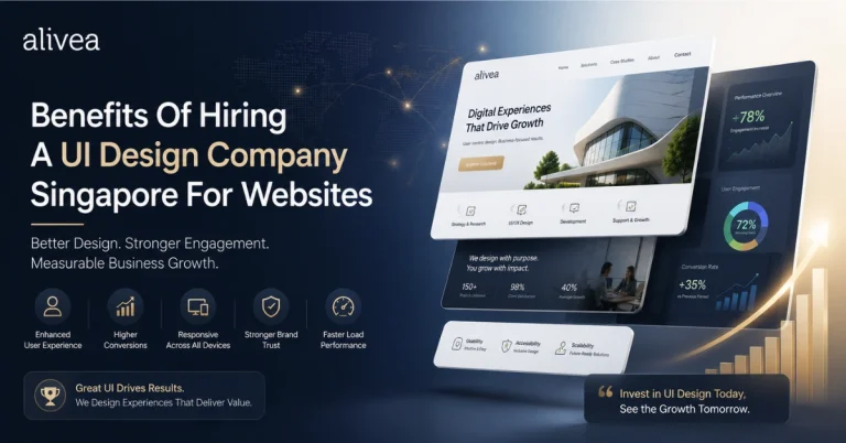 Benefits of Hiring a UI Design Company Singapore for Websites