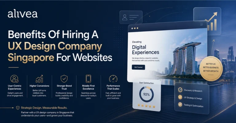 Benefits of Hiring a UX Design Company Singapore for Websites
