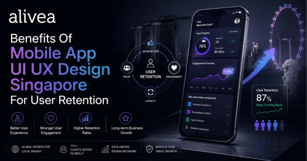 benefits of mobile app ui ux design singapore for user retention