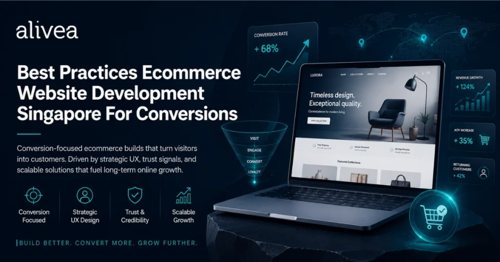 best practices ecommerce website development singapore for conversions