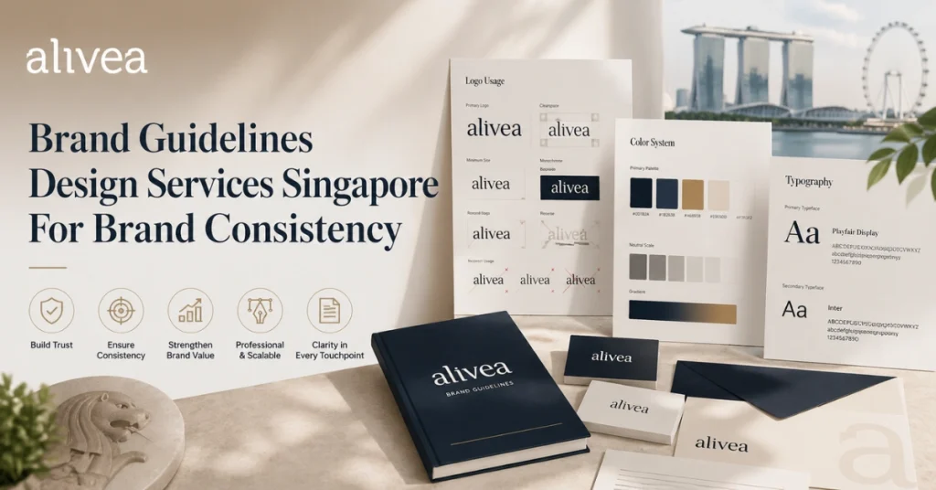 brand guidelines design services singapore for brand consistency