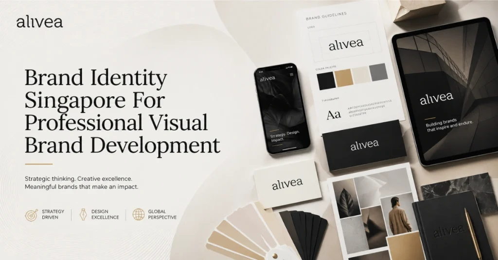 brand identity singapore for professional visual brand development