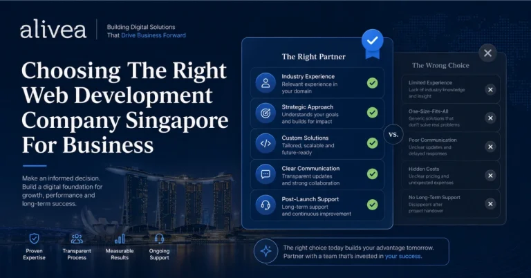 Choosing the Right Web Development Company Singapore for Business