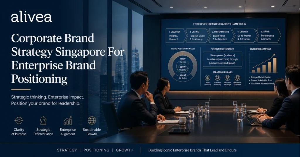 corporate brand strategy singapore for enterprise brand positioning