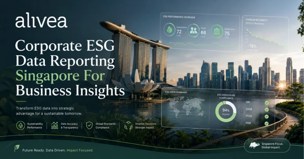 corporate esg data reporting singapore for business insights