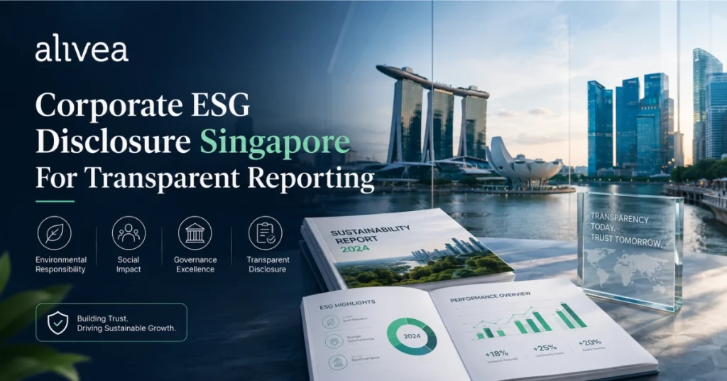 corporate esg disclosure singapore for transparent reporting