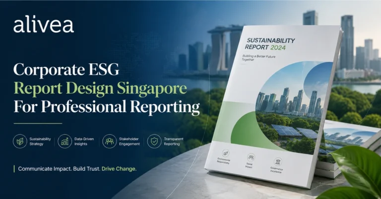 Corporate ESG Report Design Singapore for Professional Reporting