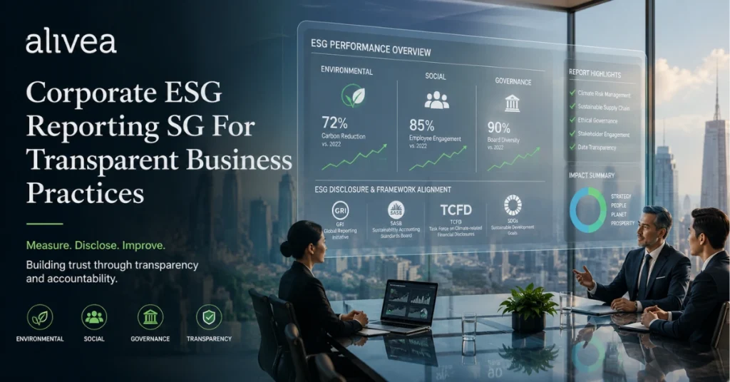 Corporate ESG Reporting SG for Transparent Business Practices