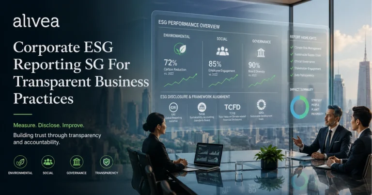 Corporate ESG Reporting SG for Transparent Business Practices