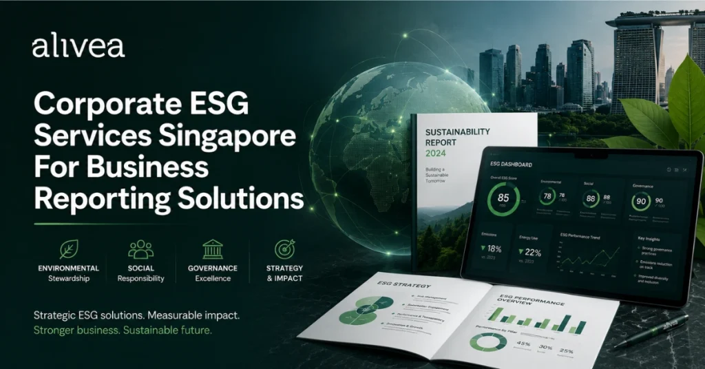 corporate esg services singapore for business reporting solutions