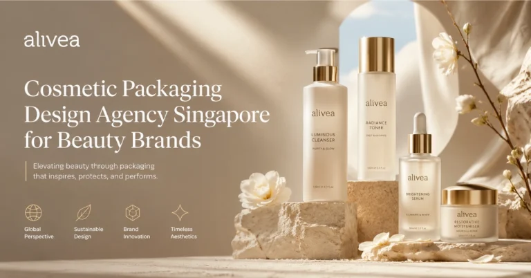 Cosmetic Packaging Design Agency Singapore for Beauty Brands