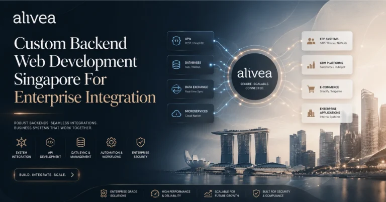 Custom Backend Web Development Singapore for Enterprise Integration