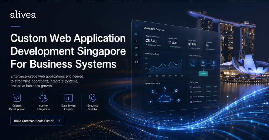 custom web application development singapore for business systems