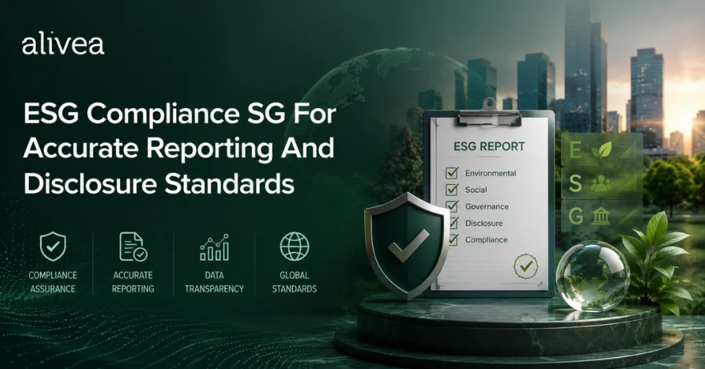 esg compliance sg for accurate reporting and disclosure standards