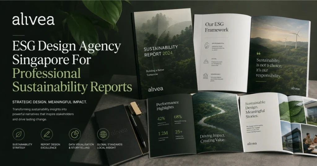 esg design agency singapore for professional sustainability reports