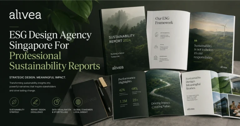 ESG Design Agency Singapore for Professional Sustainability Reports