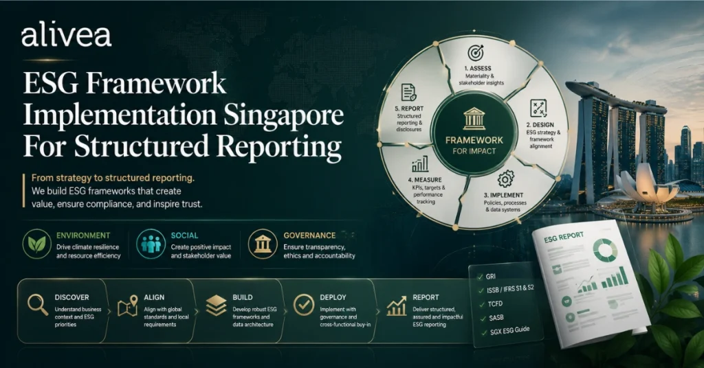 esg framework implementation singapore for structured reporting