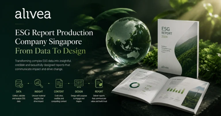 ESG Report Production Singapore from Data to Design