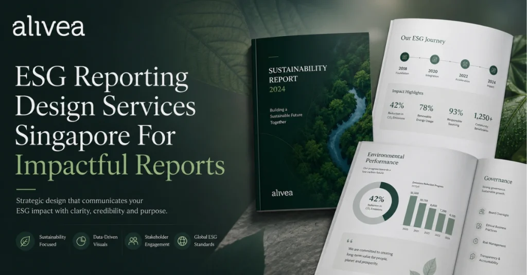 ESG Reporting Design Services Singapore for Impactful Reports