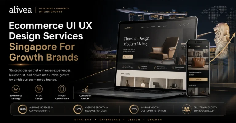 Ecommerce UI UX Design Services Singapore for Growth Brands