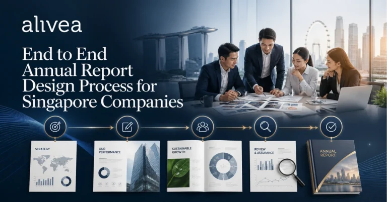 End to End Annual Report Design Process for Singapore Companies