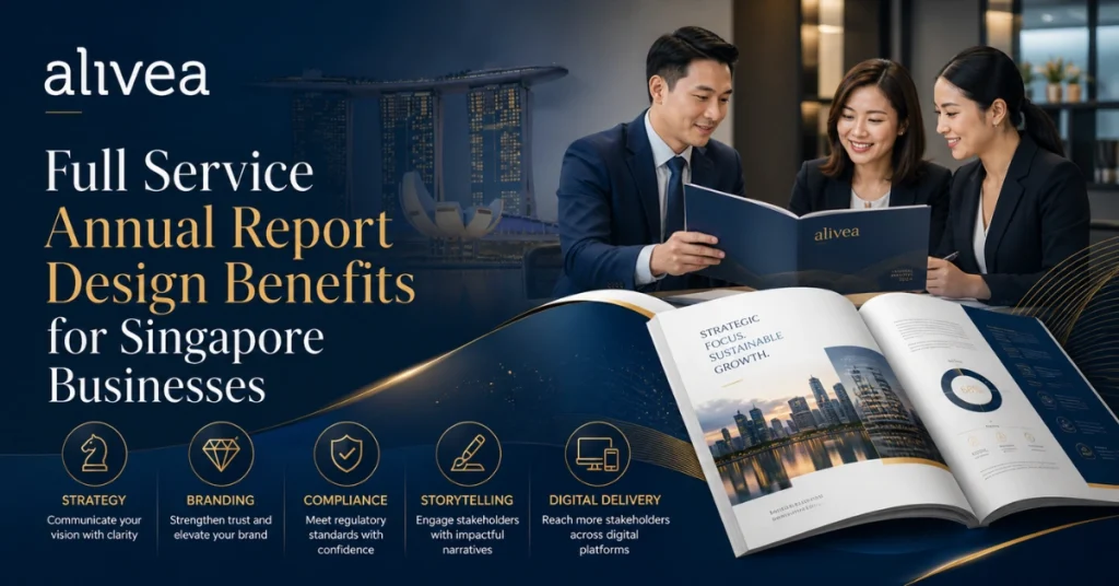 full service annual report design benefits for singapore businesses